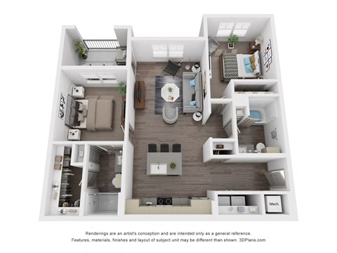 B1 Floor Plan at The Maddox, Buckeye, Arizona